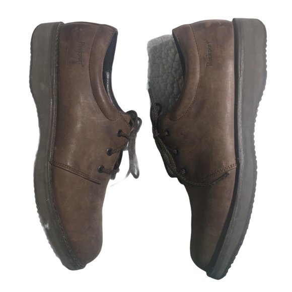 SALE 3/$15 Rockport Brown Suede Leather Tie Oxfords Men\'s Size 11.5 main image 10